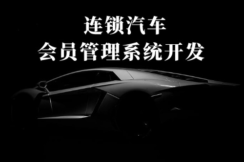 德州連鎖汽車會員管理系統(tǒng)開發(fā)(圖1)